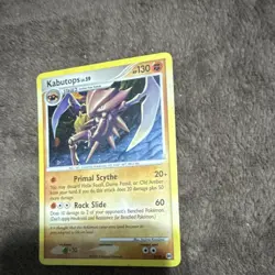 Pokemon TCG-Kabutops-Arceus-4/99-130HP-Holo-Nintendo-English-2009 - Image 1