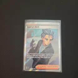 Pokemon TCG Larry’s Skill 139/131 Prismatic Evolutions Full Art Trainer NM - Image 1