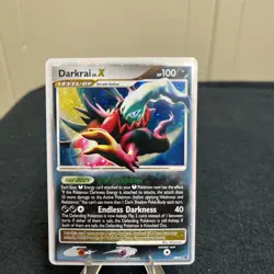 Pokemon - Darkrai LV.X - DP19 - Diamond & Pearl Black Star Promo - Holo Rare - Image 2
