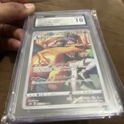 CGC PERFECT 10 2021 Pokemon Jpn.Swsh Vmax Climax Full Art/Charizard 187/184 - Image 2
