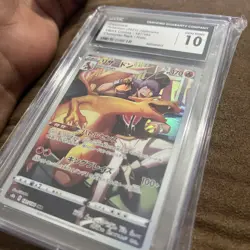 CGC PERFECT 10 2021 Pokemon Jpn.Swsh Vmax Climax Full Art/Charizard 187/184 - Image 5