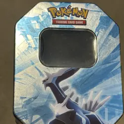 2008 Pokemon TCG Diamond & Pearl Collectors Tin - DIALGA & PALKIA LV. X - EMPTY - Image 5