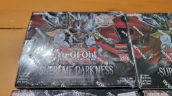 Yugioh 1st Edition Supreme Darkness Booster Box Lot Of 6 Boxes Brand New Sealed - Image 3
