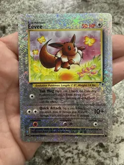 Pokemon Eevee 74/110 Legendary Collection Reverse Holo Card English - Image 1