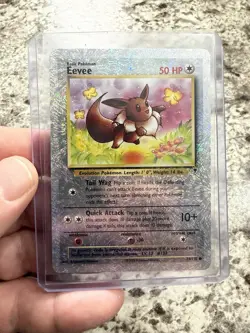 Pokemon Eevee 74/110 Legendary Collection Reverse Holo Card English - Image 3