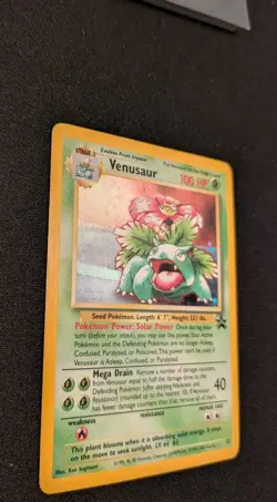 2000 Venusaur Promo BLACK STAR #13 Pokemon Trading Card Game - Image 2