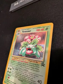 2000 Venusaur Promo BLACK STAR #13 Pokemon Trading Card Game - Image 5