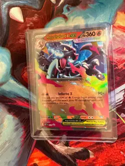 Pokemon Mega Charizard X EX Stage 2 Holo Card 360 HP promo card # 29 - Image 1