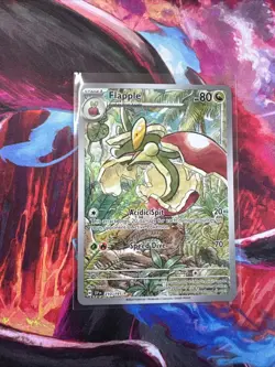 Pokemon TCG Flapple Full Art Holo Illustration Card 210/191 Surging Sparks - Image 1