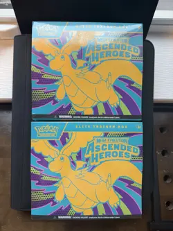 Pokemon TCG Mega Evolutions Ascended Heroes ETB - Lot of 2 + Free IR/AR Card! - Image 1