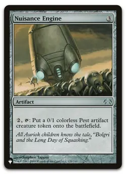 Nuisance Engine #121/169 (NM) List Reprints LIST LIST Magic MTG - Image 1
