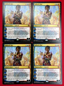 MTG 4X Saheeli Rai X4 Kaladesh Magic - NM/MT - Image 1