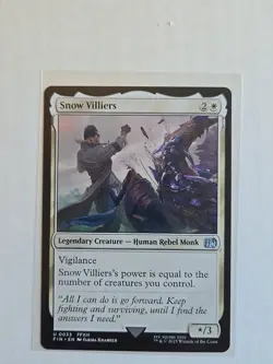 Snow Villiers - Final Fantasy - NM - MTG Magic - Uncommon - Creature - Image 1