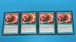 4x REBOUND INTERRUPT STRONGHOLD MTG MAGIC THE GATHERING NM / UNPLAYED - Image 1