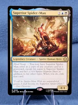 MTG Superior Spider-Man, NM-Mint, English Marvel's Spider-Man 155 - Image 1