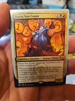 MTG- Unstable - Baron Von Count - NM - NF - Image 1