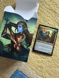 Magic The Gathering Kaldheim Commander Deck Elven Empire - COMPLETE - Image 1