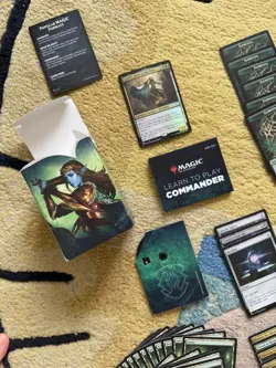 Magic The Gathering Kaldheim Commander Deck Elven Empire - COMPLETE - Image 2