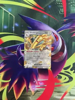 Gholdengo ex 139/182 - Prize Pack Stamped Play! Pokemon - Paradox Rift - Image 1