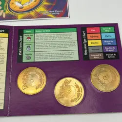 Pokemon Battling Coin Game - 91 Cloyster/07 Squirtle/109 Koffing- (Hasbro 1999) - Image 5