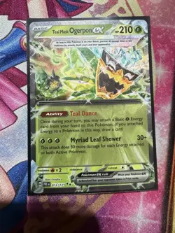 Teal Mask Ogerpon ex - 12/131 - Double Rare - Pokemon Prismatic Evolutions - NM - Image 1
