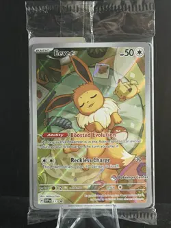 Eevee 173 SV: Scarlet & Violet Holo Promo Pokemon Center Stamped Sealed - Image 1