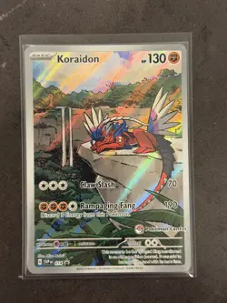 Koraidon 014 Pokemon Center Exclusive Promo Scarlet & Violet Pokemon NM/M - Image 1