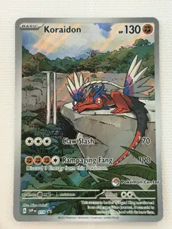 Koraidon 014 Pokemon Center Exclusive Promo Scarlet & Violet Pokemon NM/M - Image 3