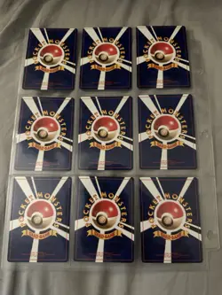 Vintage Pokemon 1997 Japanese Rocket Gang Lot of 17 NM to Mint - Image 2