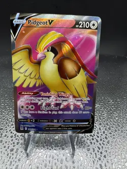Pokemon TCG - Pidgeot V - 188/196 - Lost Origins Full Art Ultra Rare NM - Image 1