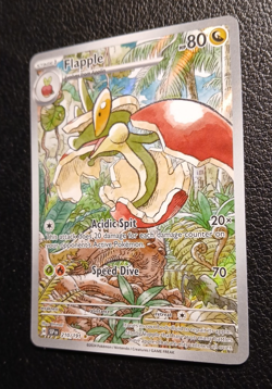 Pokemon TCG, Flapple 210/191 Illustration Rare Holo SV: Surging Sparks, NM - Image 5