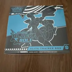 Pokemon TCG Scarlet & Violet 10.5 Black Bolt Elite Trainer Box(Ships Fast) - Image 1