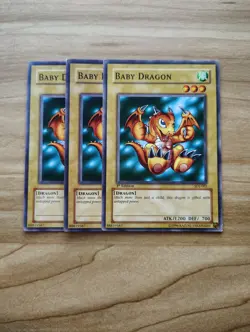 Yu-Gi-Oh! - Baby Dragon 3X - Full Playset - Image 1