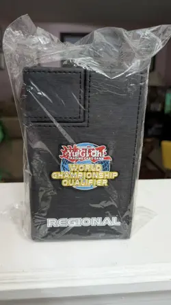 Yu-Gi-Oh! Regional Qualifier Top 8 Prize Deck Box Charcoal - Image 1
