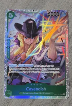 Cavendish EB01-012 SR | Premium Booster -The Best- Vol. 2 | One Piece TCG | EN - Image 1