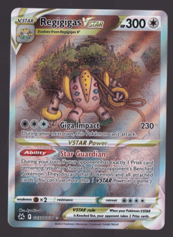Pokemon Card Regigigas VSTAR GG55/GG70 Ultra Rare Crown Zenith Near Mint - Image 1