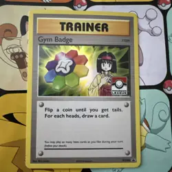 Erika Gym Badge XY206 Evolutions Holo Rare Exclusive Promo Pokemon Card - Image 1