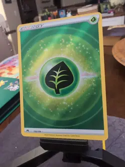 Pokemon TCG - Grass Energy #152/159 Crown Zenith Holo Pokemon Card Near Mint - Image 2