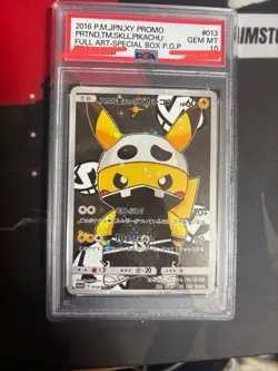 psa10 Team Skull pretend Pikachu Pokemon Card - Image 1