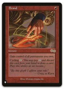 Brand #176/350 (NM) List Reprints LIST LIST Magic MTG - Image 1