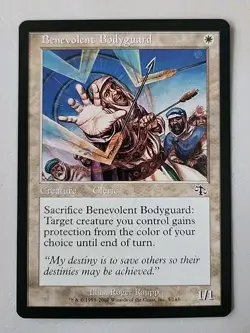 Benevolent Bodyguard Judgment Regular NM Near Mint MTG - Image 1