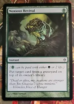 MTG Noxious Revival x1 NM ~New Phyrexia (Magic the Gathering)*Free Shipping* - Image 1