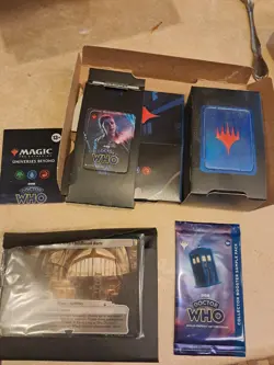 Magic The Gathering Universes Beyond Doctor Who Commander Deck Paradox - Image 1