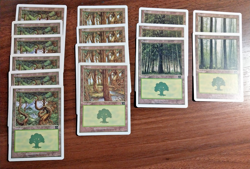 15x Forest Basic Land - LP - 6th Edition - SPARROW MAGIC mtg - Image 1