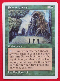 MTG: Sylvan Library - 5th Edition - Image 1