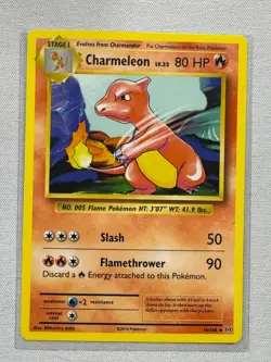 Charmeleon 10/108 Uncommon Evolutions Pokemon Near Mint - Image 1
