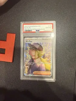 Pokemon Black Bolt Ns Plan PSA 10 - Image 1