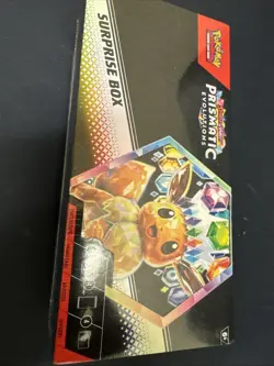 Prismatic Evolutions Surprise Box! New, Sealed Pokemon TCG Eevee Box! IN HAND! - Image 1