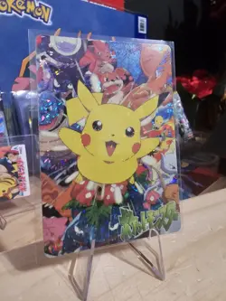 1999 Vintage Pocket Monsters Vending Prism - Pikachu And Other Pokemon #100 - Image 2