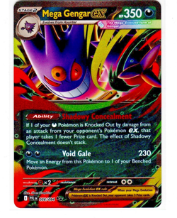 Pokemon Mega Gengar Ex 056/094 Phantasmal Flames Near Mint NM.... - Image 1